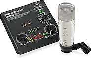 BEHRINGER Voice Studio Interface de audio Valvular + Mic C-1