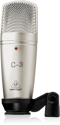 BEHRINGER C3 Micrófono Condenser Diafragma Doble, Cardioide/Omni/Fig.8 - $ 259.174