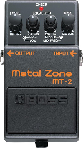 BOSS MT2 Pedal Metal Zone Distortion - $ 210.404