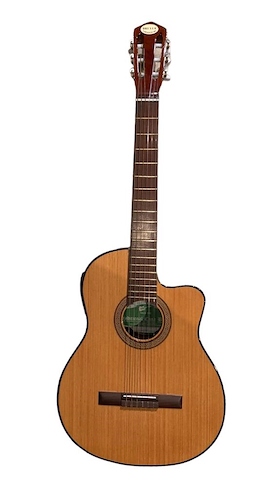BREYER MOD. 24 EQ Guitarra Clásica con corte y equalizador (OUTLET) - $ 232.312
