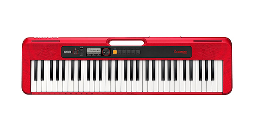 CASIO CT-S200RD Teclado 61 teclas standard, 400 sonidos, 77 ritmos, 48 polif - $ 271.286