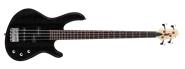 CORT ACTION-PJ-OPB Bajo Eléctrico - Opb Black (e) Double Cutaway