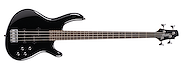 CORT ACTION-BASSPLUS-BK Bajo Eléctrico - Black (e) Double Cutaway