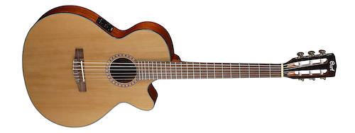 CORT CEC5-NAT Guitarra Clásica Slim, Tapa Cedro Sólido; Fishman - $ 725.794