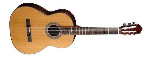 CORT AC250-NAT Guitarra Clásica Standard, Tapa Cedro Sólido C/Funda (OUTLET - $ 545.230
