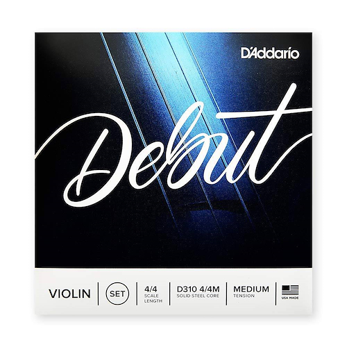 DADDARIO ORCHESTRAL D310 4/4M <br/>Encordado Violin 4/4 DEBUT - Medium Tension - $ 19.456