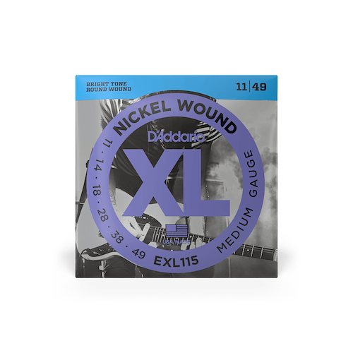 DADDARIO Strings EXL115 Encordado Guitarra Eléctrica Niquel .011-049 - $ 16.047