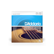 DADDARIO Strings EJ16 Encordado Guitarra Acústica Bronce Fosforado .012-053