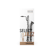 DADDARIO WOODWINDS RRS05BSX2M CAÑAS RICO SELECT JAZZ PARA SAXO BARITONO FUERZA 2M PACK X 5