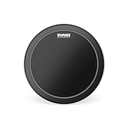EVANS BD22EMADONX Parche De Bombo Arenado Color Negro Onyx 22