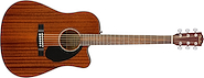 FENDER CD-60SCE DREAD ALL-MAH WN <br/>GUITARRA ELECTROACUSTICA
