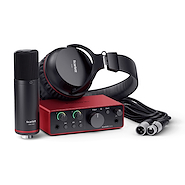 FOCUSRITE Scarlet Solo Studio (4ta Generación) Kit de grabación