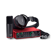 FOCUSRITE Scarlett 2i2 Studio Placa de Sonido, Intefaz Usb 24 bit / 192 kHz con Kit