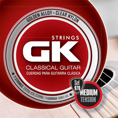 GK 010970 Encordado Guitarra Clásica Caja Roja - Doble 4ta - $ 6.940