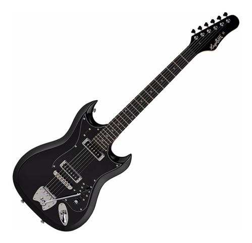 HAGSTROM Hiii-Blk Retroscape Black Gloss Guitarra Electrica - $ 861.998