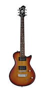 HAGSTROM Ulswe-Esn- Tsb Ultra Swede Esn Tobacco Sunburst Guitarra Electrica