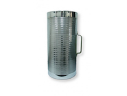 HMG 652 <br/>Güiro Metálico Merengue Super Grande De Acero Inox. Con Pein
