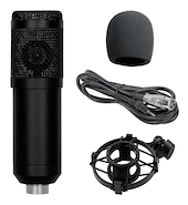 HUGEL CM800BK <br/>MICROFONO CONDENSER BLACK
