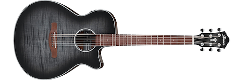 IBANEZ AEG70TCH Guitarra Electroacústica serie AEG - Transp.Charcoal Burst - $ 725.897