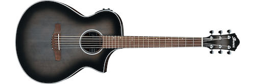IBANEZ AEWC11TCB Guitarra Electro Acústica - Transp. Charcoal Burst H. Gloss - $ 620.694