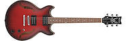IBANEZ AM53SRF Guitarra Eléctrica Artcore - Hollow Body - Sunburst Red Flat