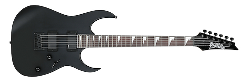 IBANEZ GRG121DXBF Guitarra Elect. Cpo.de Caoba/Hjes.BK. Black Flat - $ 494.056