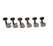 KELVIN PARTS CL-006-6 / Cromado Clavijero para guitarra Electrica / Acustica en 6L