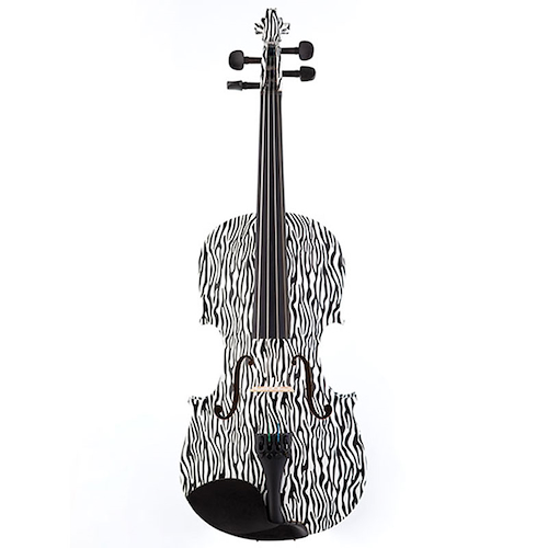 KINGLOS Hb-1305 Black-White Series 4/4 Violin Acustico - $ 336.819