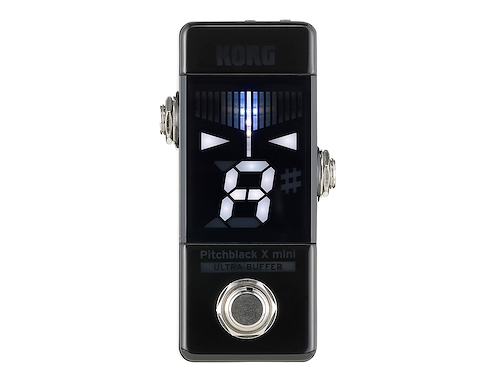 KORG PITCHBLACK X Mini Afinador CROMATICO de PEDAL ultra buffer Negro - $ 144.346