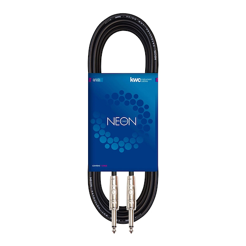 KWC 103 NEON Cable 6 mm plug 1/4 - plug 1/4 standard x 6 mts. - $ 18.619