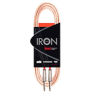 KWC 265 IRON Cable p/bafle 1mm sec plug 1/4 - plug 1/4 c/termo x 1m - $ 25.052