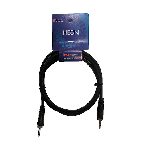 KWC 9020 NEON Cable Mini Plug St. 3,5 mm - Mini Plug St. 3,5 mm x 1,5 mts - $ 5.296