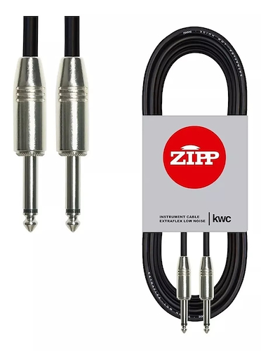 KWC 98Z ZIPP Cable Plug 1/4 - Plug 1/4 Standard x 3 mts. - $ 7.176