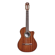 LA ALPUJARRA MARAEC <br/>GUITARRA MODELO MARA TAPA CAOBA CON CORTE Y ECUALIZADOR