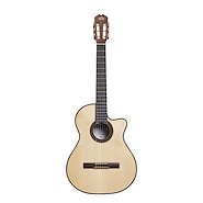 LA ALPUJARRA 85KFIX Guitarra Clásica de Concierto con Corte y Ecualizador - Natu