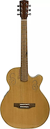 LA ALPUJARRA 400KINK-NAT GUITARRA SIN BOCA CON CORTE Y ECUALIZADOR FISHMAN INK-400