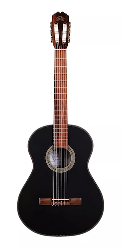 LA ALPUJARRA 70NM Guitarra Clásica Medio Concierto - Negro Mate - $ 327.969