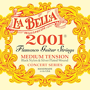 LA BELLA 2001FLME Encordado Guitarra Clásica Flamenco Medium