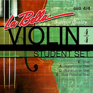 LA BELLA 680 <br/>Encordado De Violin Steel