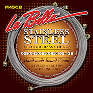 LA BELLA M45CB Enc.P/Bajo Hard Rockin Steel 6 Cuerdas