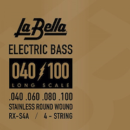 LA BELLA RXS4A Encordado RX para Bajo 4 Cuerdas. 040-060-080-100