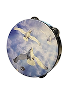LATIN CUSTOM LC20R-P2 LC PANDERETA RELIGIOSA DE 20 CM PALOMA-2
