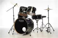 LEGEND CLASSIC SERIE 2 Fresno negro <br/>Batería Legend 5 cuerpos Con fierros renovados y banqueta. M