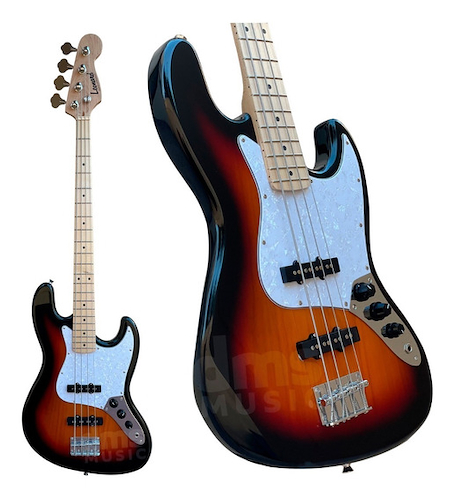 LEONARD LB392SB Bajo Jazz Bass Mic 2 Jb Color Sunburst - $ 310.678