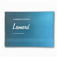 LEONARD LND-32 Cuaderno Pentagramado - 32 hojas