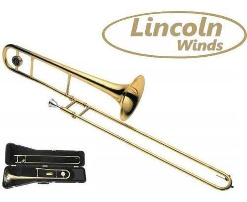 LINCOLN WINDS Jytb-1502 Trombón A Vara Bb Tenor, Con Estuche - $ 390.394