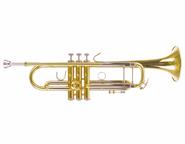 LINCOLN WINDS Lctr-805 Trompeta Bb Deluxe, Dorada, Con Estuche