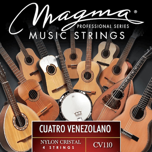 MAGMA CV110 SET Strings MAGMA CUATRO VENEZOLANO Special Nylon - $ 5.759