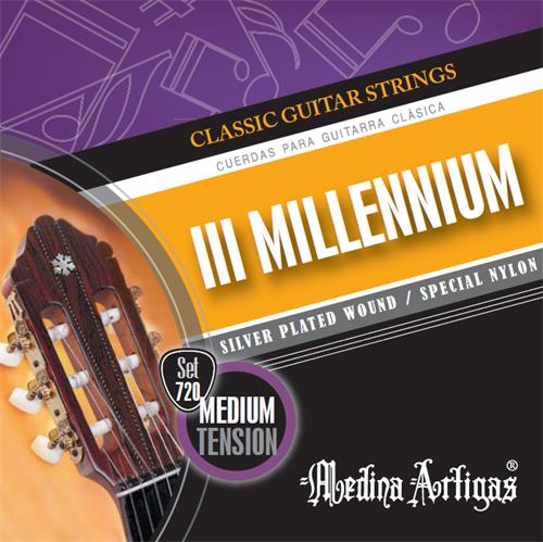 MEDINA ARTIGAS 010720 Encordado Guitarra Clasica Millennium Series - $ 8.476