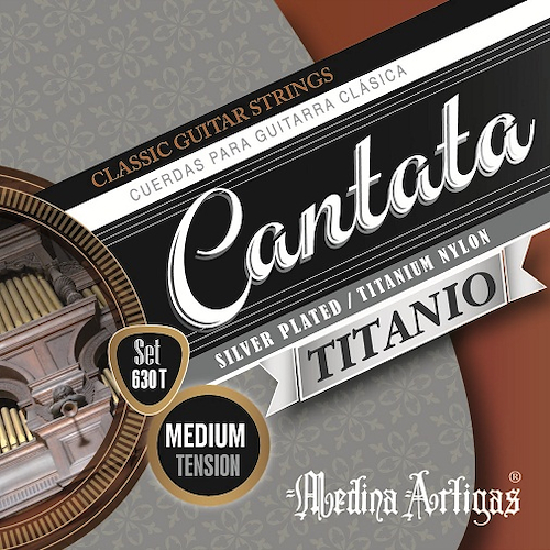 MEDINA ARTIGAS 010630T Cantata Medium Tension TITANIO - $ 14.052